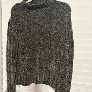 Cozy Charcoal Turtleneck Sweater